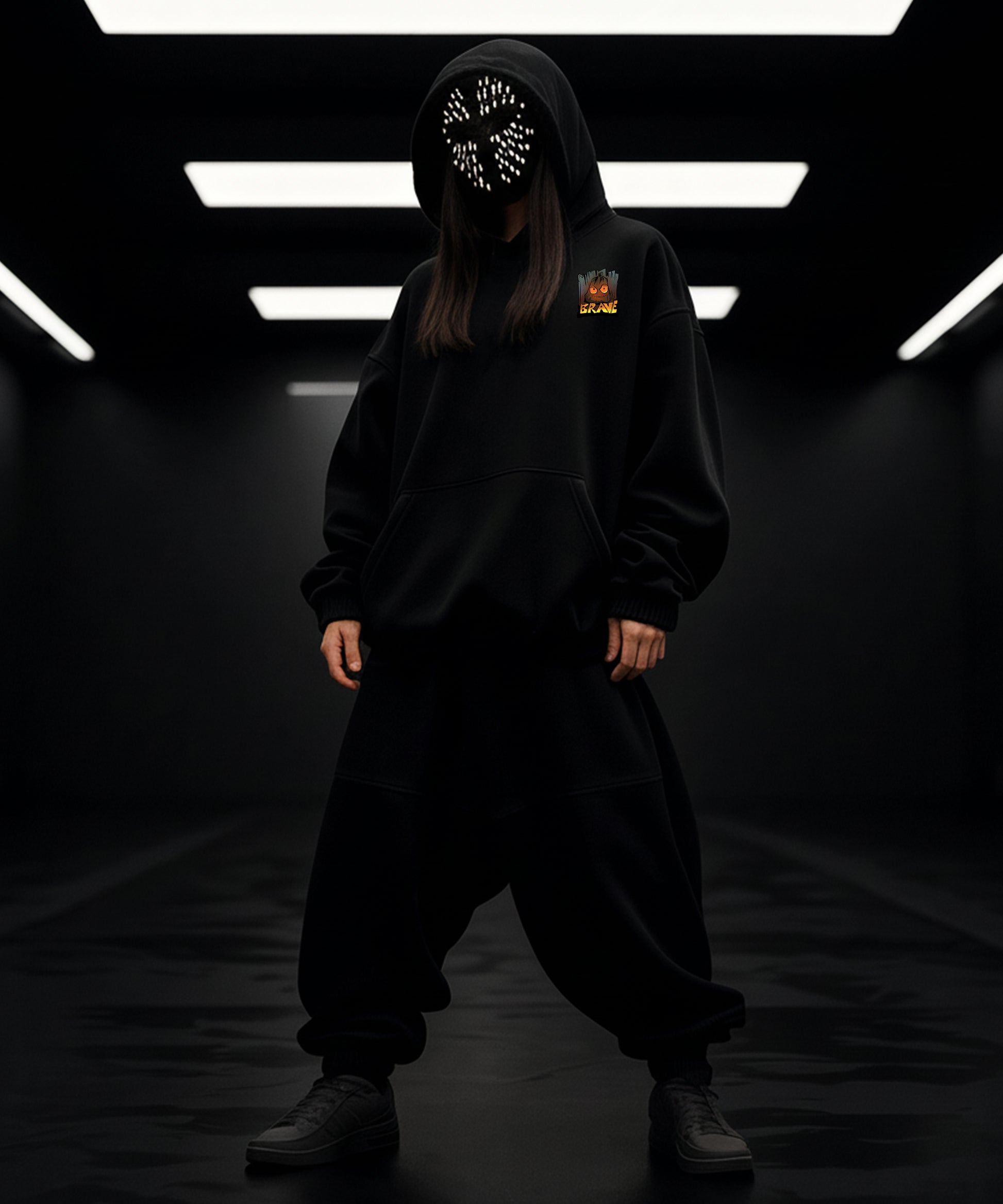Halloween Special Hoody - Brave and Spooky - TeeHive