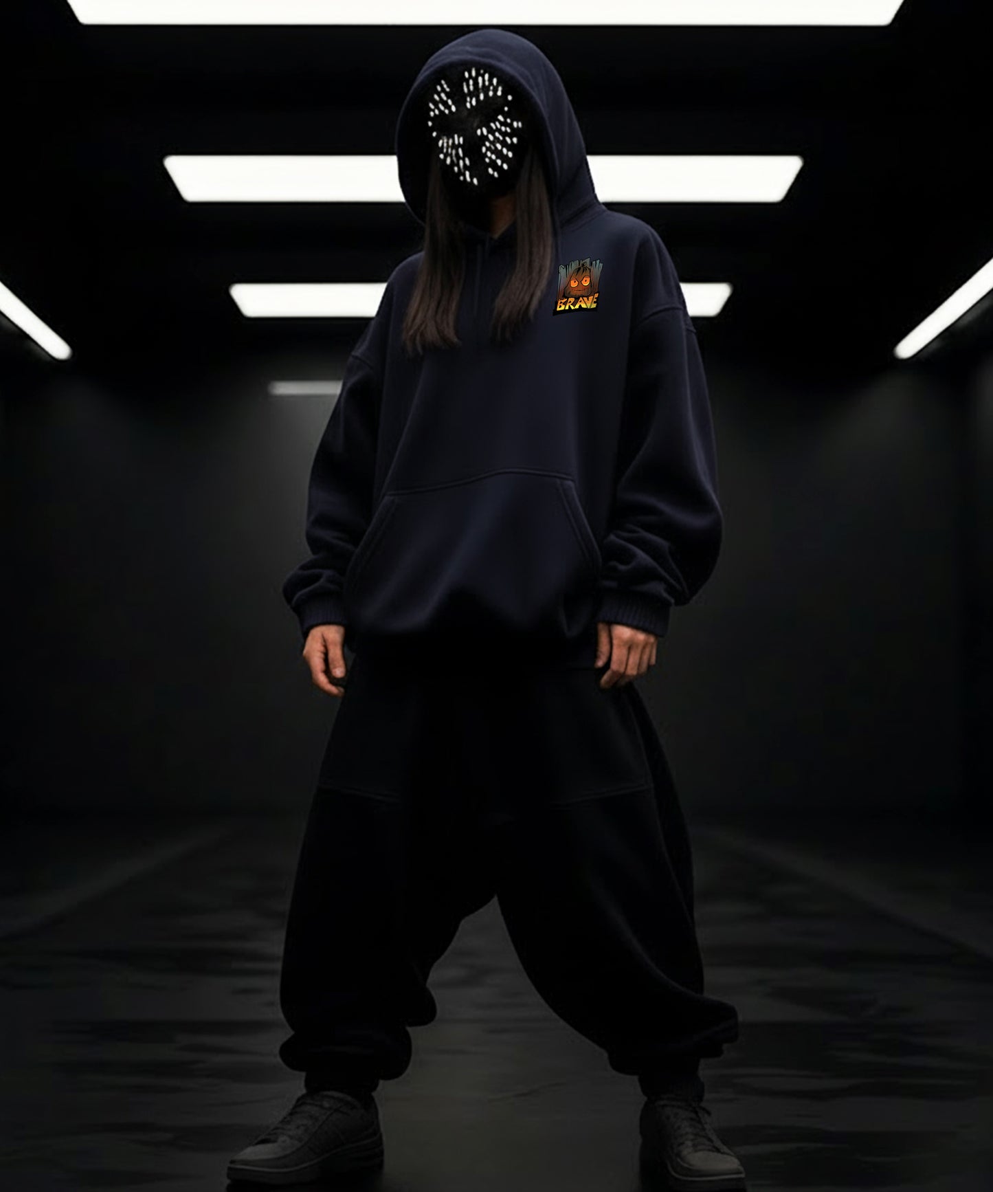 Halloween Special Hoody - Brave and Spooky - TeeHive