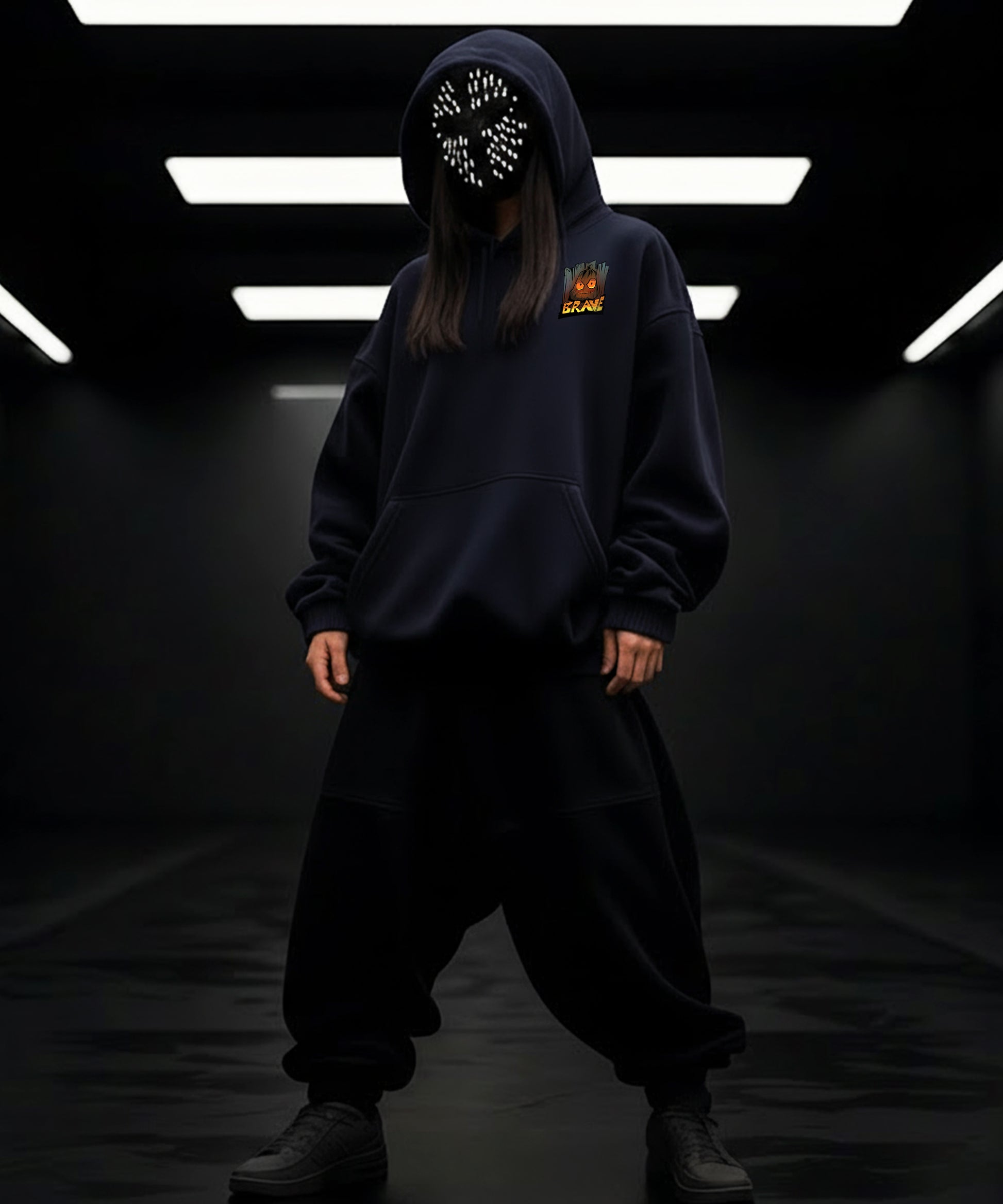 Halloween Special Hoody - Brave and Spooky - TeeHive
