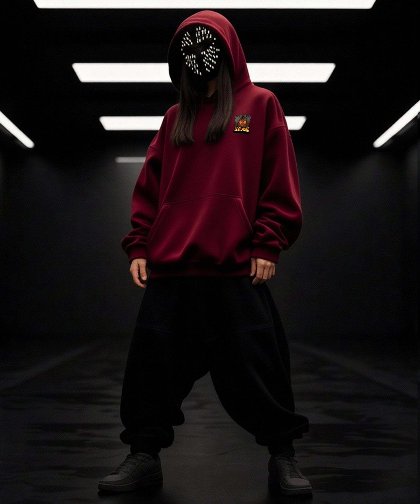 Halloween Special Hoody - Brave and Spooky - TeeHive