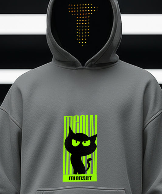 Meow Hoodie: Feline Fashion Must-Have! - TeeHive