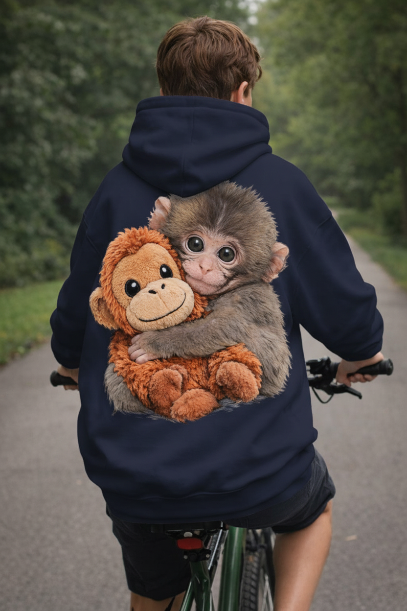 Viral Punch and the Toy Printed Hoodie graphic