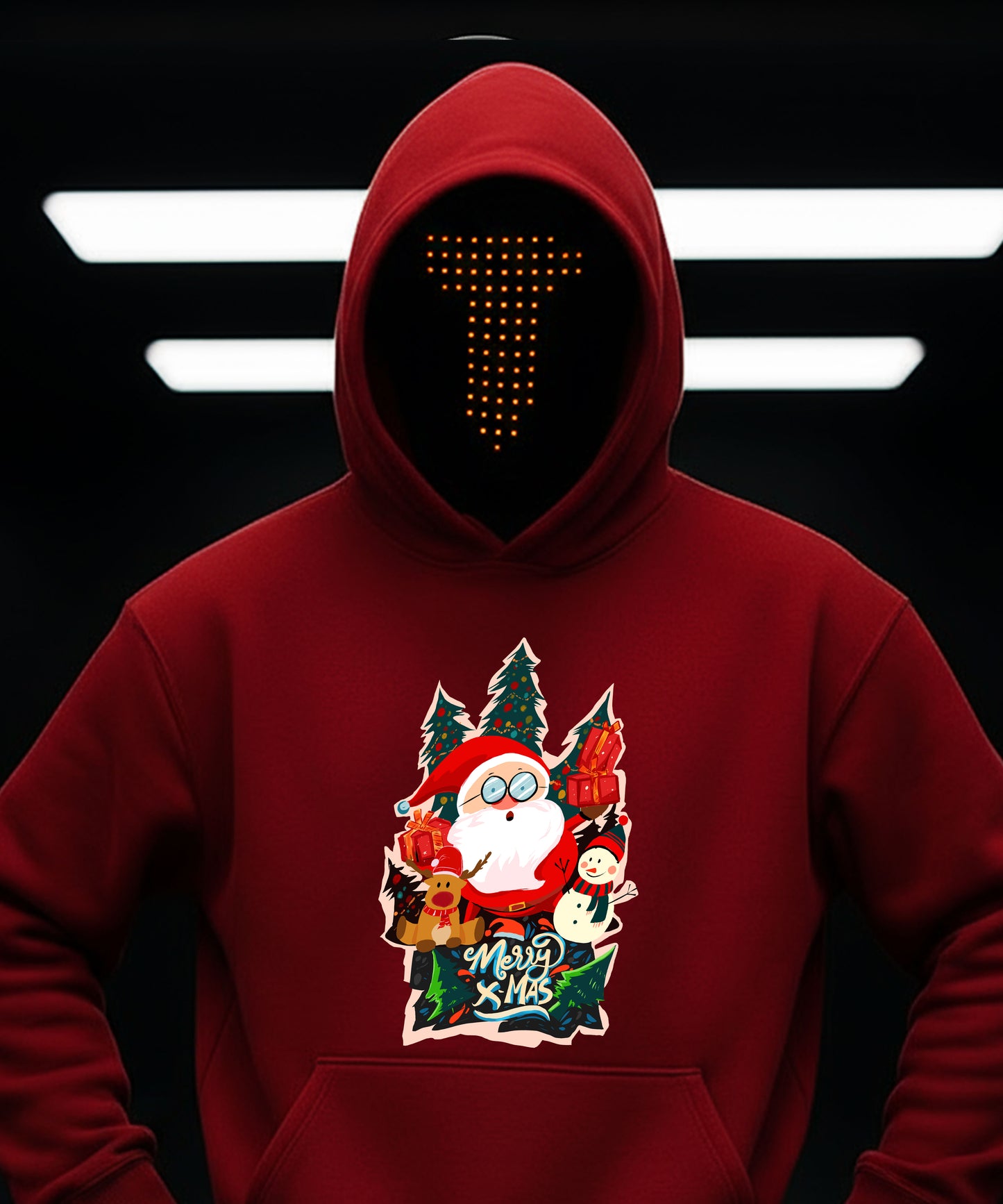 Christmas Festive Premium Printed Hoodie