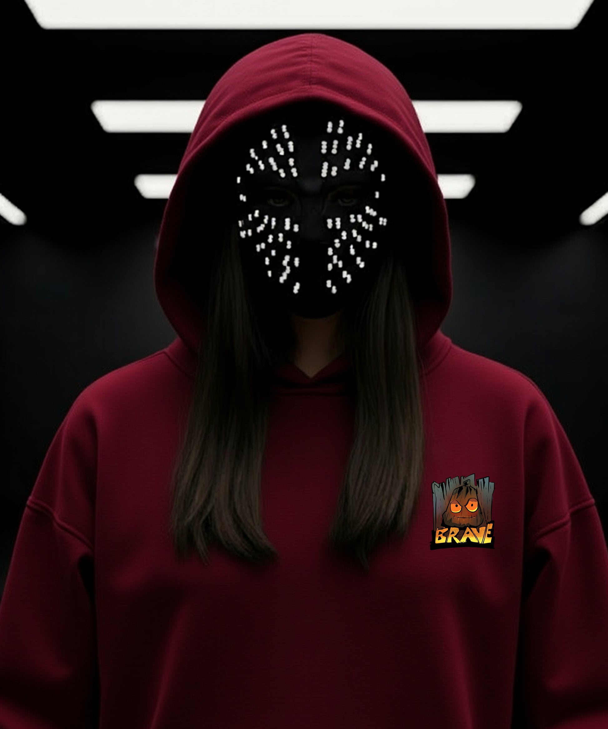 Halloween Special Hoody - Brave and Spooky - TeeHive