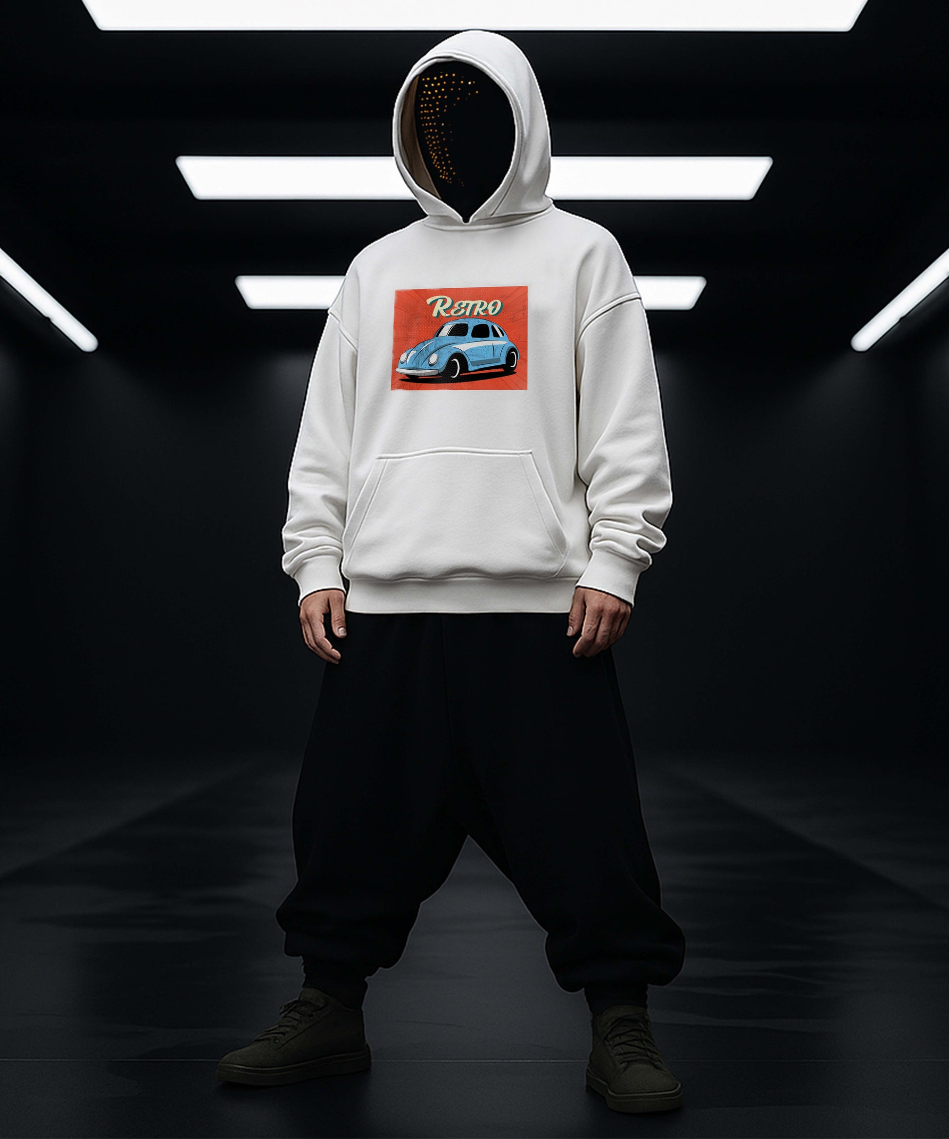 Retro Car Hoody - TeeHive