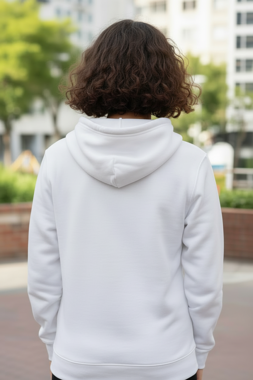 Punch and Toy Printed Hoodie folded display