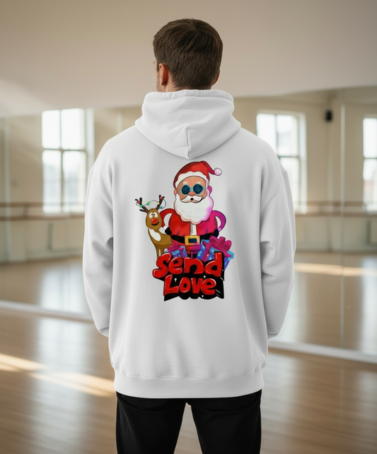 Send Love Christmas Hoodie TeeHive