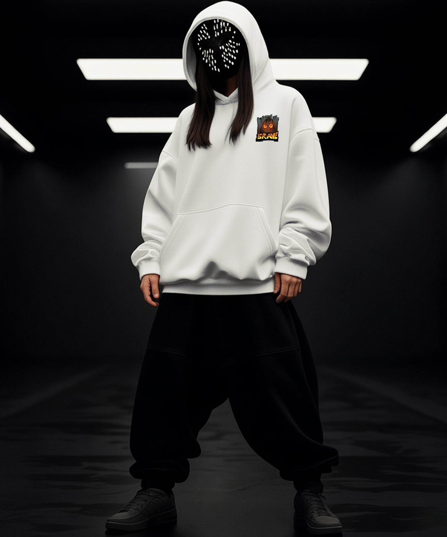 Halloween Special Hoody - Brave and Spooky - TeeHive